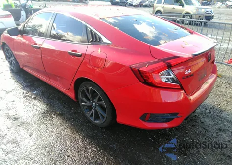 2019 Honda Civic Sport из США, поврежденный, VIN 2HGFC2F80KH560305